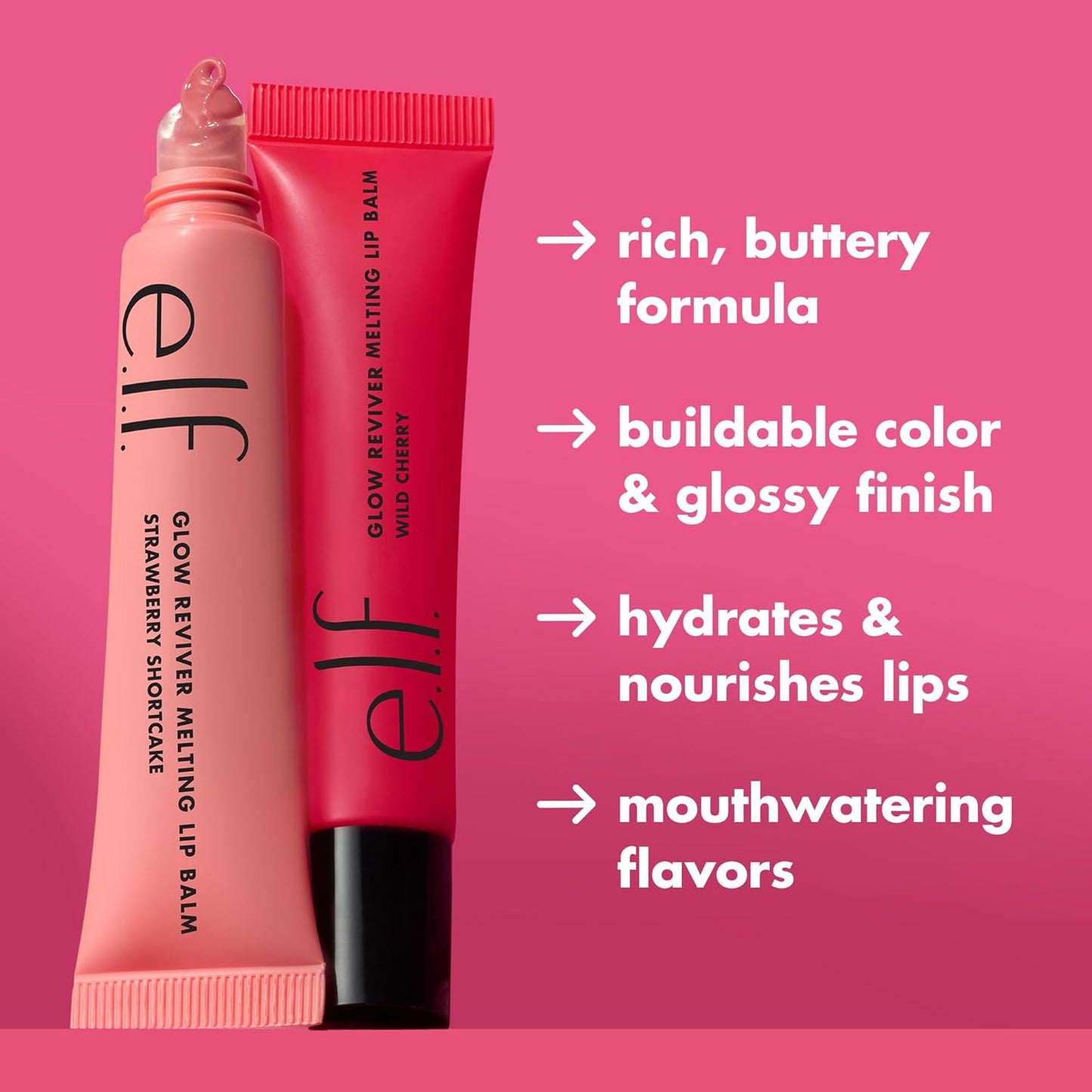 Glow Reviver Melting Lip Balm - Wild Cherry