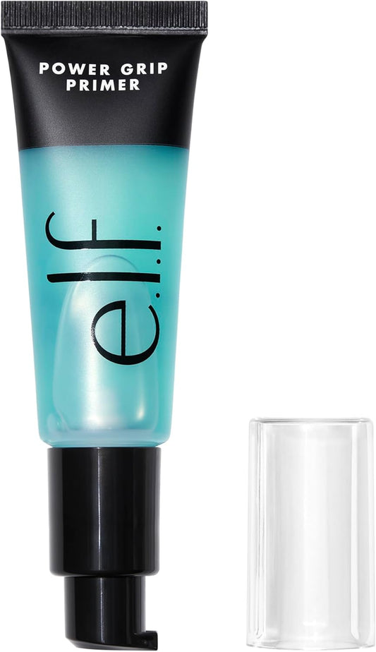 e.l.f. Power Grip Primer, Gel-Based & Hydrating Face Primer For Smoothing Skin & Gripping Makeup
